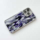 Sharpburst Camouflage Phone Case (SV_Purple)