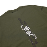 メタモーフ ダブルガーゼ Tシャツ (OLIVE)