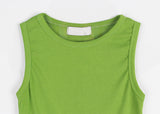 VIVID RIB SLEEVELESS