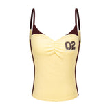 Rina Contrast Slim Cami Top