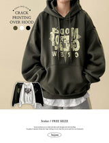 Polbit Vintage Printed Hoodie  [Fleece]