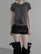 Bint Pigment Layered Hoodie