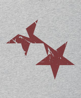 Wツインスター半袖Tシャツ グレー(CV2GMFT516A)