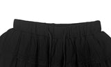 Lying Lace Tiered Banding Mini Skirt