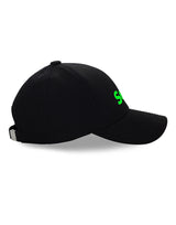 Sebs. BLACK NEON GREEN