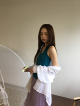 Rose Emblem Halterneck Sleeveless (8color)