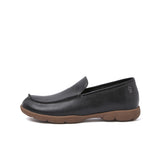バター Men 0028. ステッチペニーローファー - 3colors