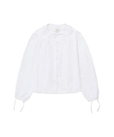 Women’s Pintuck Cotton Blouse White