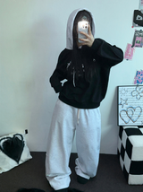 カラーレーションバケーションフーディーTシャツ💙🤍🖤3カラー