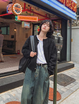Prague Wool Hair Cardigan