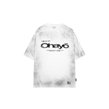 Dirty Washed Lettering Overfit T-shirt