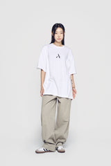 24FW ワンポイントロゴ半袖Tシャツ ホワイト