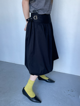 シルエットウェッジフラットシューズ