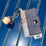 Denim Patch Card Wallet