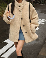 Youel wool shearing coat