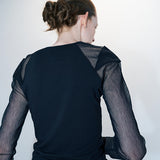 Shimizu pattern tee black