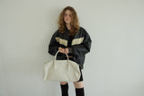 MADE_Marlow Boston Bag / PURE IVORY