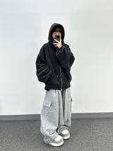 クラウディーシェニールジップアップ
