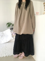 Frill tiered skirt