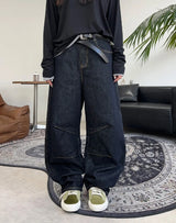Dian Stitch Dart Denim Pants