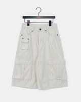 Ephen Cargo Pocket Button Bermuda Pants