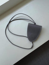 [Real Leather] Stitch Clip Sunglasses Holder