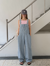 hickory denim overall