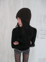 cozy knit beanie