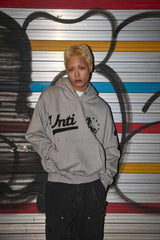 ユニコーンバーシティエンブレムフーディー GRAY