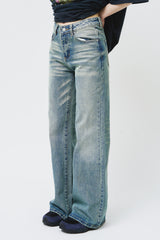 (W) Dear Low-rise Bootscut Denim