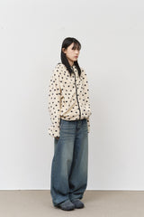 (W) Bubble Star Fleece Jumper