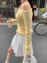 [MADE] ステンゴルジアンバランスドオフショルダーニット