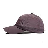 Nylon ball cap - Purple grey