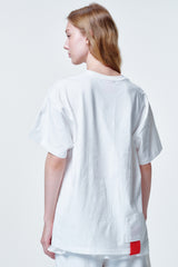 Loose fit Tshirts Heart cloud