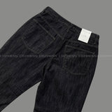 NOS119 Double Belt Non-Fade Denim Pants (XS ~ L)