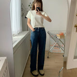 デイリーヴィンテージデニムパンツ