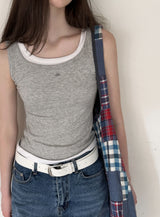 [ORIGINAL] Cain Layered Ribbed Sleeveless