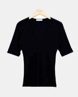 ビニールロールアップ'スリーブTシャツ