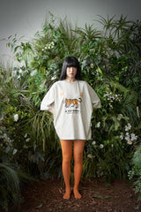 MU-WI PRT.ボックス 1/2 Tシャツ (Oatmeal)