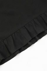 Cotton Cloud Dress [Black]