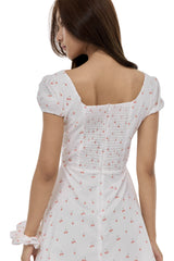 Cherry cup dress