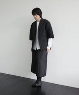 RELAX PADDING CARDIGAN BLACK