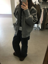 Pigment Straight Cotton Pants (2color)