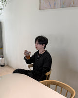 エリンサマーリネンリベッドカーディガン