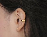 [925 Silver] Fave Bold Earcuff (Gold)