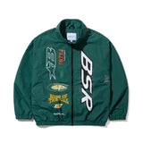 BSR スポーティートラックジャケット グリーン