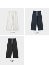 LMN エアリーSTリネンワイドパンツ (3 colors)