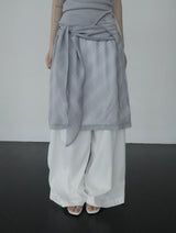 Ar knot check skirt