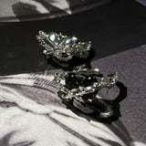 [Celeb pick] Devil punk Ring [silver]