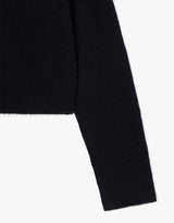ショールセットカーディガン (ブラック)